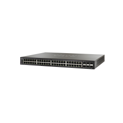 Cisco - SG500X-48MP-K9-G5 - Small Business SG500X-48MP - Switch - 1.000 Mbps - 48-Port - Rack-Mo