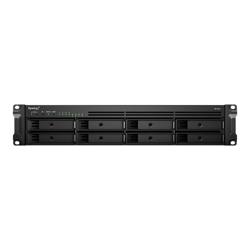 12 Bay 2U Rack NAS Quad Core 4GB 1Gbe